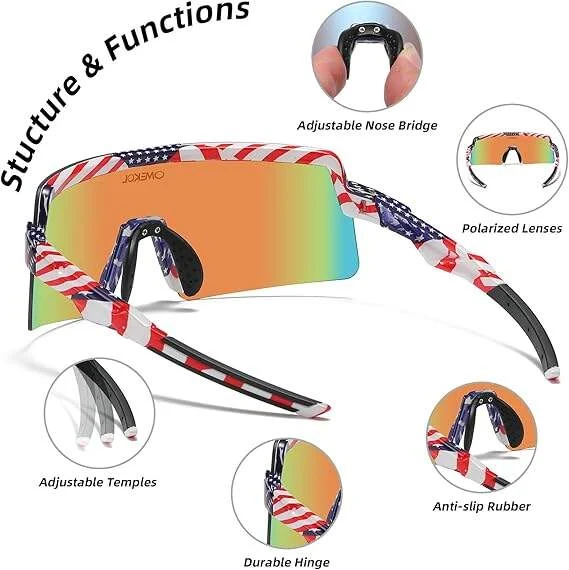 Two Sizes Polarized Sunglasses
